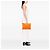 Borsa Clutch Hermès Neobain Large in Neoprene Arancione - vista 6