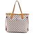 Borsa Tote Louis Vuitton Neverfull MM Damier Azur Bianca