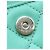Borsa Chanel Mini Quilted Lambskin con manico superiore e catena, Verde - vista 8