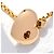 Colgante Chopard Happy Diamonds Love Oro 750/18K Brillantes Corazón Lujo 43cm - vista 2