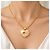 Colgante Chopard Happy Diamonds Love Oro 750/18K Brillantes Corazón Lujo 43cm - vista 3
