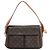 Borsa a tracolla Louis Vuitton Viva-Cité GM Monogram in marrone M51163