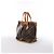 Louis Vuitton Palermo PM Monogram Canvas 2Way Handbag in Brown M40145 - vue 2