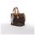 Louis Vuitton Palermo PM Monogram Canvas 2Way Handbag in Brown M40145 - vue 3