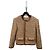 Chaqueta de tweed marrón Céline Talla 38
