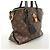 Borsa Louis Vuitton Monogram Flower Zipped Tote PM M44351 - vista 2