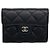 Chanel Black Lambskin Card Case