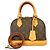 Borsa a mano Louis Vuitton Alma BB Monogram