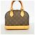Borsa a mano Louis Vuitton Alma BB Monogram - vista 10