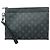 Louis Vuitton Monogram Eclipse Pochette To Go Clutch Bag