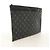 Louis Vuitton Monogram Eclipse Pochette Discovery Clutch Bag - vista 2
