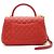 Chanel Bolsa Pequena Coco Handle em Caviar Matelassé - vista 2