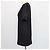 T-shirt Dolce & Gabbana in cotone nero con logo applicato e scollo a V - vista 2