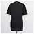 T-shirt Dolce & Gabbana in cotone nero con logo applicato e scollo a V - vista 3