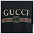 T-shirt Gucci girocollo in cotone nero con stampa logo e effetto distressed - vista 4