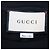 T-shirt Gucci girocollo in cotone nero con stampa logo e effetto distressed - vista 5