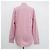 Camisa Burberry Brit de manga comprida em algodão riscado vermelho - vista 3