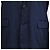 Blazer Burberry bleu marine en coton à boutonnage simple - vue 4