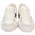 Sneakers basse Gucci Julio in tela bianca con banda Web