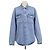 Autre Marque Chaqueta Frame de denim azul distressed