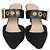 Mules D-Dior Christian Dior in tessuto tecnico nero
