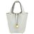 Hermès Bolso Hermes Picotin Lock 18 en piel Clemence Gris Neve