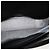 Autre Marque Demellier The Vancouver Shoulder Bag in tela a righe bianco e nero e pelle - vista 6