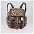 Mochila cargo Dolce & Gabbana de tela acolchada marrón con estampado de leopardo - vista 5