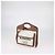 Borsa Mini Pocket Burberry Marrone, Beige in Tela e Pelle - vista 2