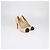 Chanel Beige,Black Leather Platform Cap Toe Pumps - view 2