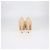 Chanel Beige,Black Leather Platform Cap Toe Pumps - view 5