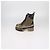 Louis Vuitton Multicolor Suede Monogram Canvas and Croc Embossed Leather Laureate Desert Boots - view 4