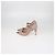 Valentino Beige Quilted Leather Rockstud Ankle Strap Cap Toe Pumps - view 4