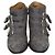 Chloé Chloe Grey Leather Studded Suzanna Ankle Boots