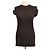 Top senza maniche con zip Givenchy in viscosa e pelle marrone