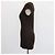 Top senza maniche con zip Givenchy in viscosa e pelle marrone - vista 2