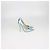 Décolleté a punta in pelle testurizzata blu metallizzato Jimmy Choo - vista 3