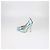 Décolleté a punta in pelle testurizzata blu metallizzato Jimmy Choo - vista 4