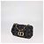 Borsa a spalla media Caro in tweed Macrocannage nero e bianco Christian Dior - vista 2