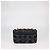Borsa a spalla media Caro in tweed Macrocannage nero e bianco Christian Dior - vista 3