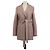 Christian Dior Nude Wool Belted Jacket