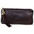Clutch Gucci Sienna de piel de serpiente marrón con borlas