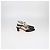 Sandali T-Strap Double G in pelle nera Gucci - vista 3