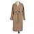 Weekend Max Mara Beige Wool Belted Trench Coat