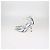 Valentino Silver Leather Tan-Go Ankle Strap Pumps - view 4
