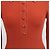 Zimmermann Polo de manga comprida em malha de viscose blend Brick Orange - vista 4