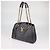 mala Louis Vuitton New Wave em couro preto com corrente - vista 2