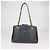 mala Louis Vuitton New Wave em couro preto com corrente - vista 3