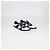 Céline Celine Baskets Basses CT-04 en Cuir Noir et Blanc - vue 2
