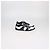 Céline Celine Baskets Basses CT-04 en Cuir Noir et Blanc - vue 3